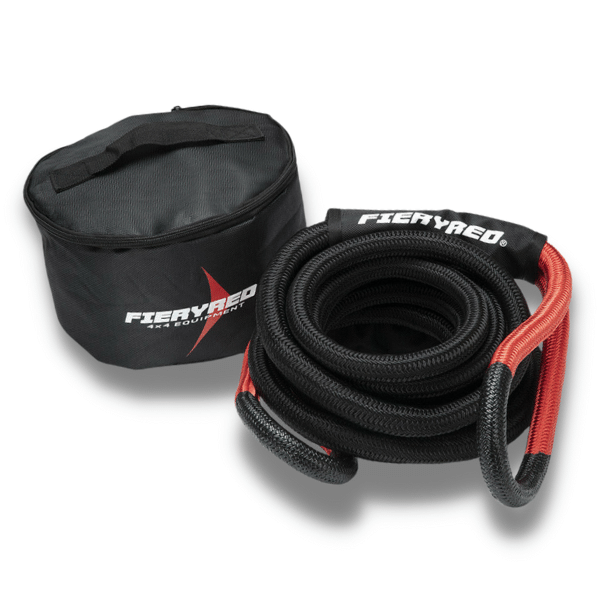 Recovery Tow Snatch Strap + Carry Bag - 22mm x 6m Love My Caravan