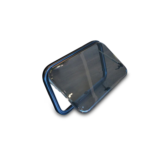 Tinted Double Acrylic Borderless Glazed Pop Out Window for Caravans - 900mm x 500mm Love My Caravan